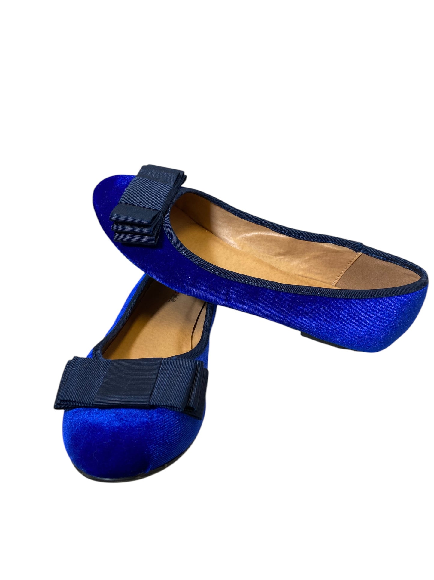 Shoes Flats By Cmc In Blue, Size: 7