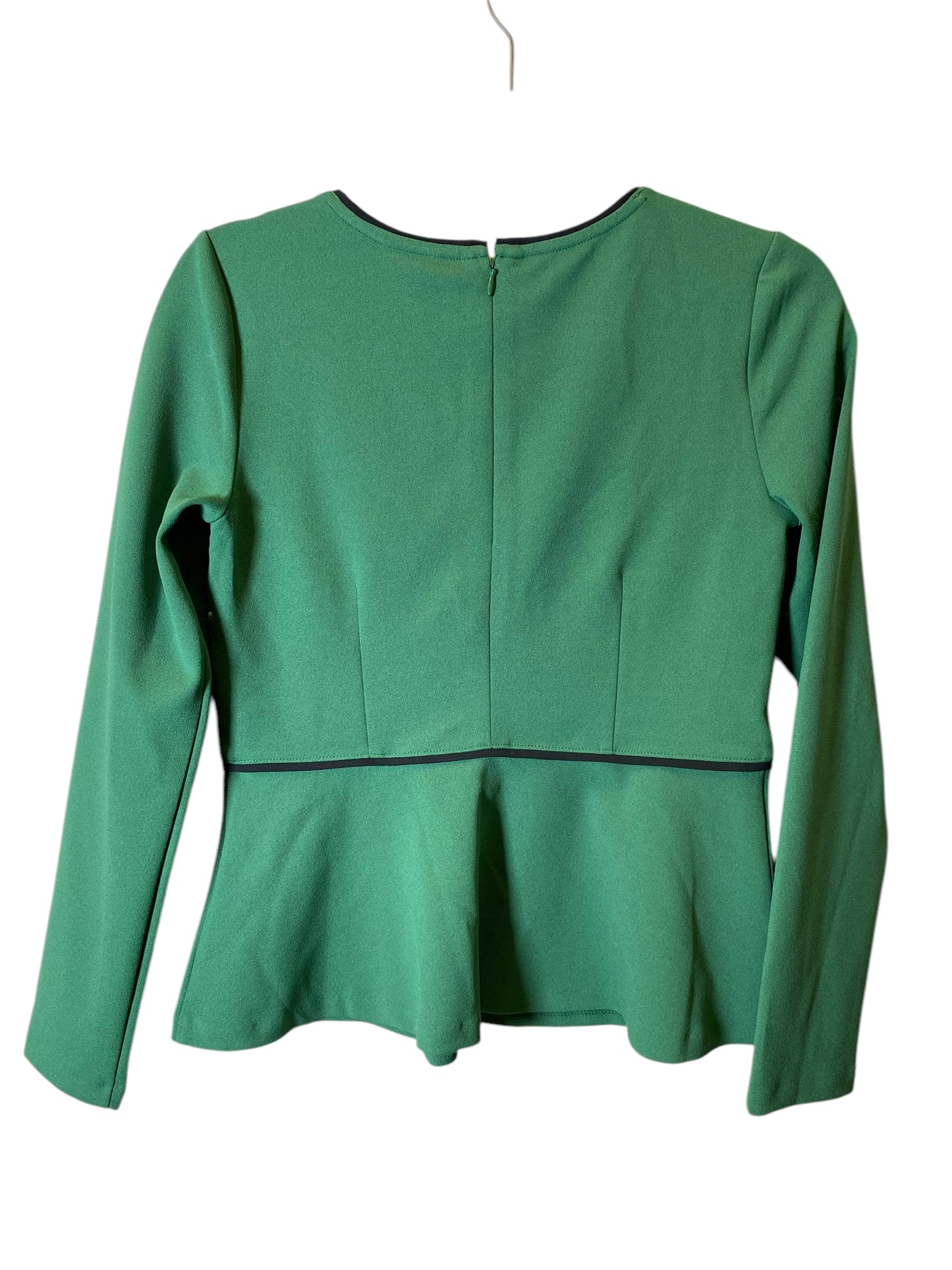 Top Long Sleeve By Ann Taylor In Green, Size: Xsp