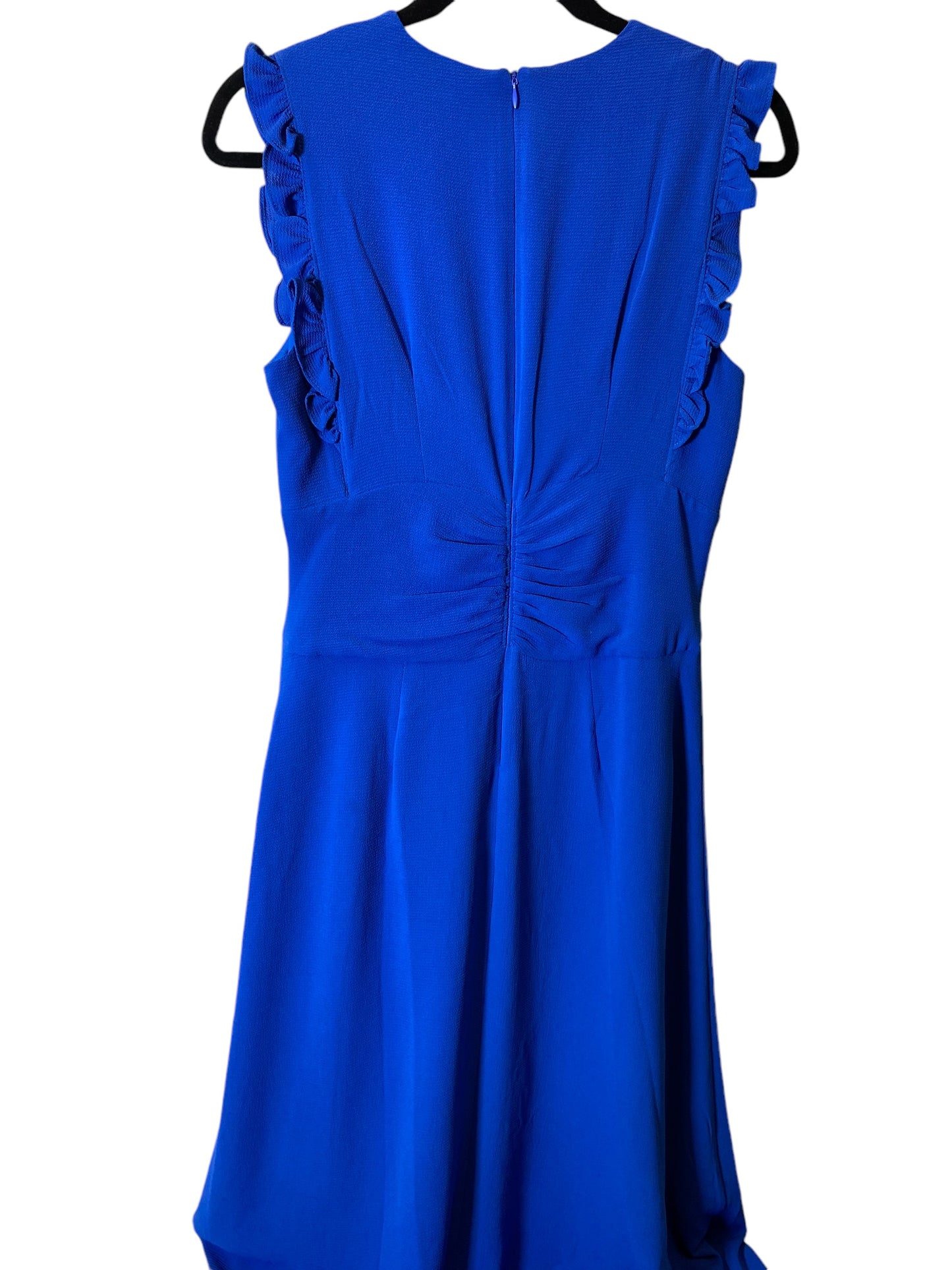 Dress Casual Midi By Maggy London In Blue, Size: S