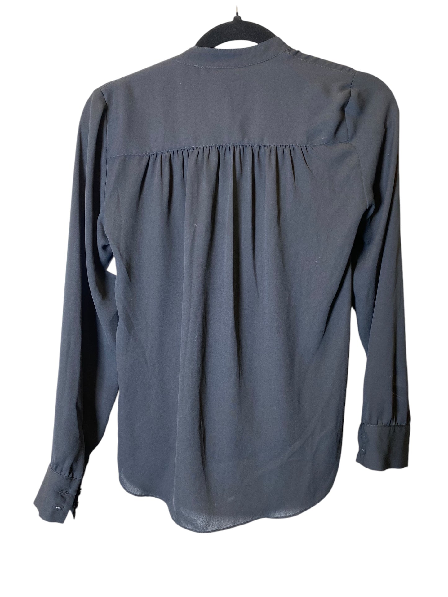 Top Long Sleeve By International Concepts In Black, Size: Xs