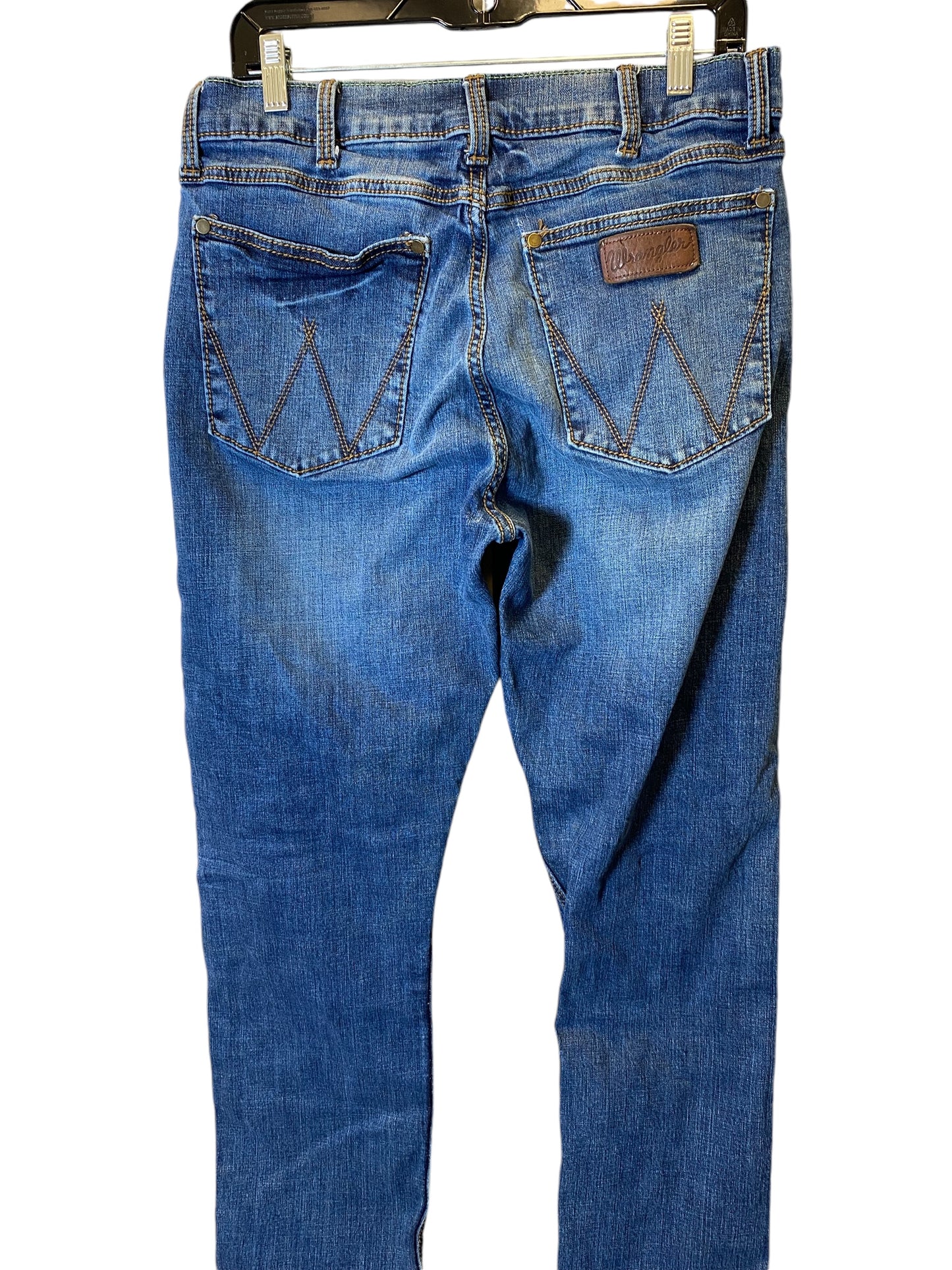 Jeans Straight By Wrangler In Blue, Size: 10