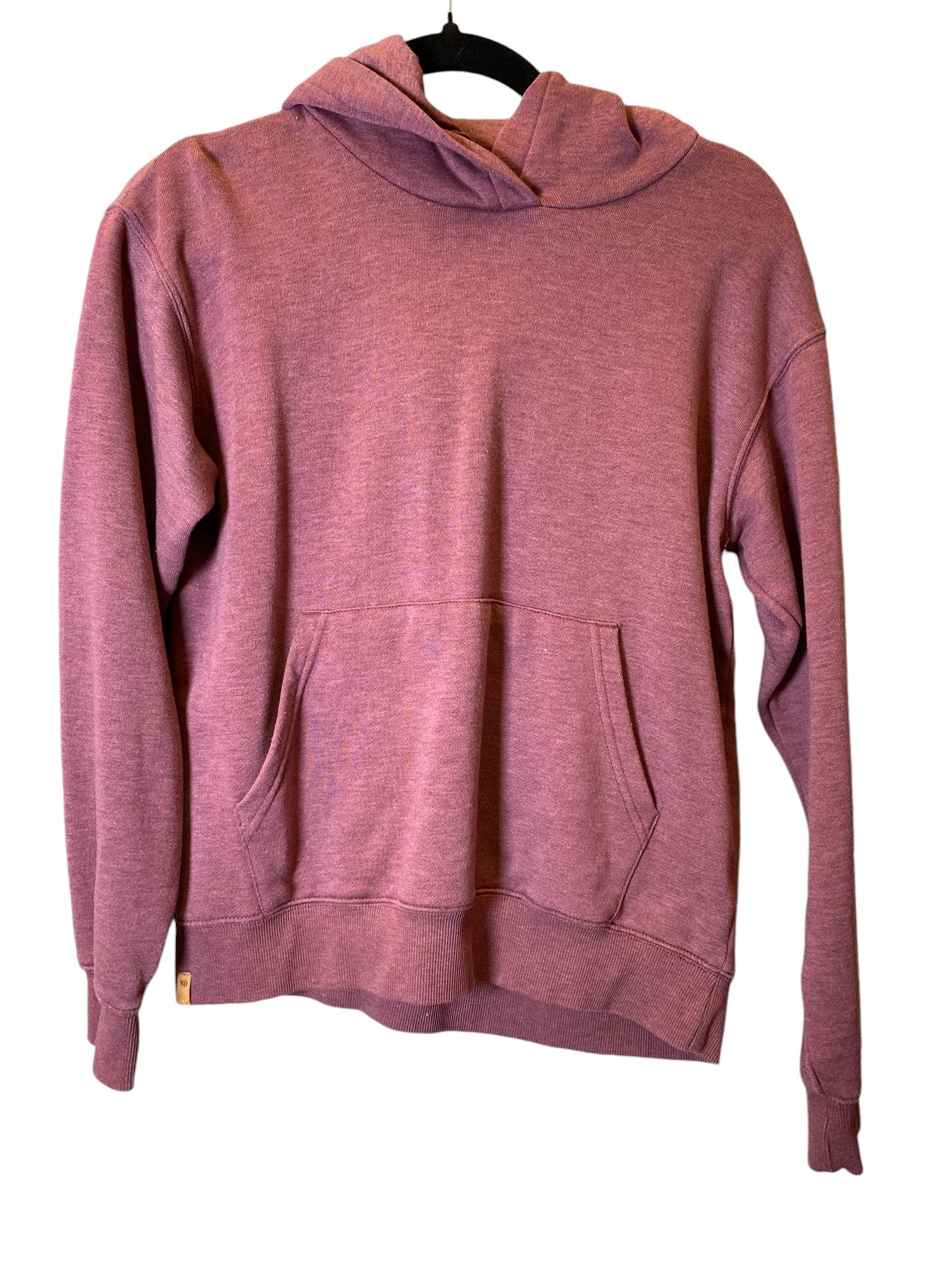 Sweatshirt Hoodie By Taos In Mauve, Size: S