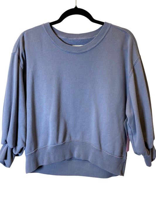 Sweatshirt Crewneck By Abercrombie And Fitch In Grey, Size: S