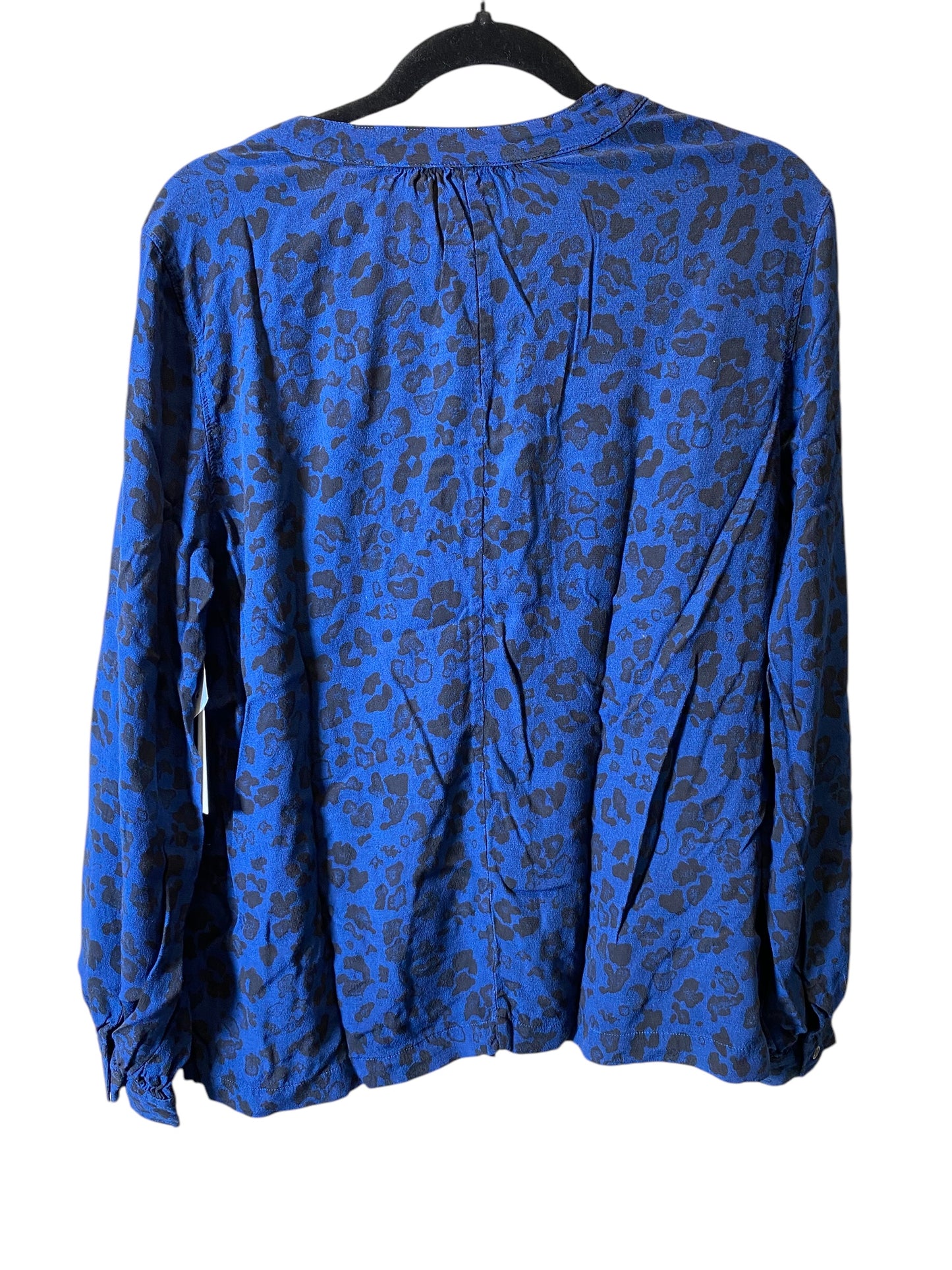 Top Long Sleeve By Gap In Blue, Size: L