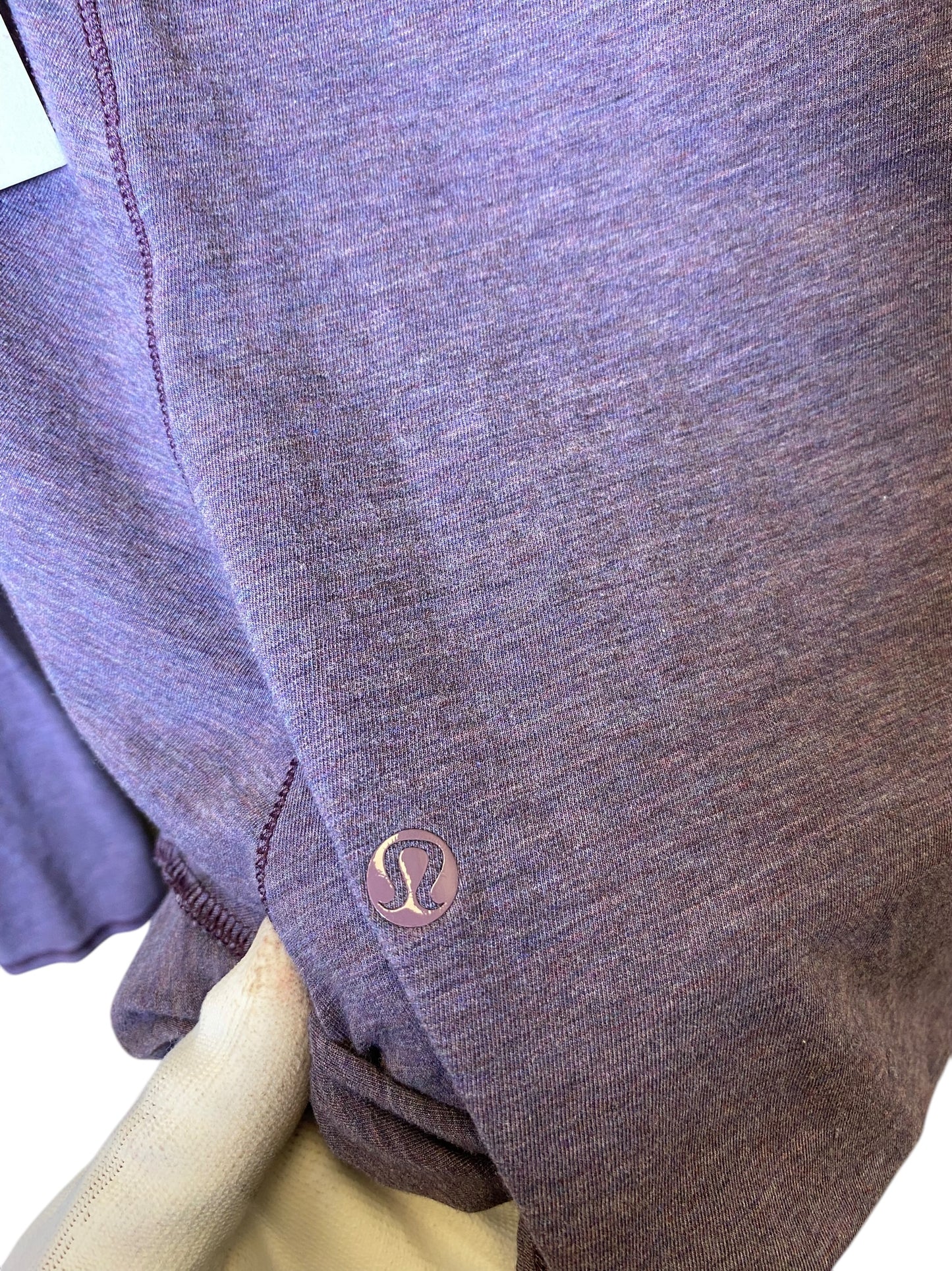 Top Long Sleeve By Lululemon In Purple, Size: S