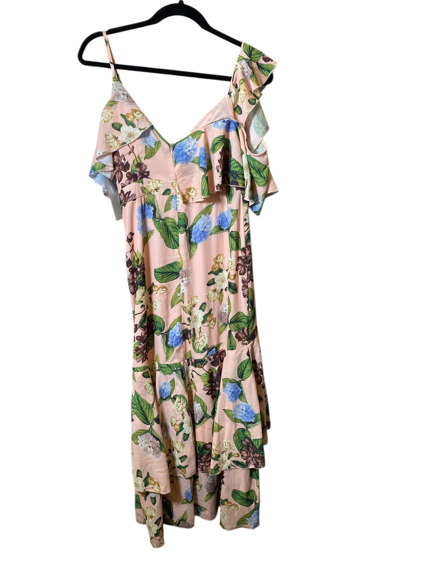 Dress Casual Maxi By Cmc In Floral Print, Size: S