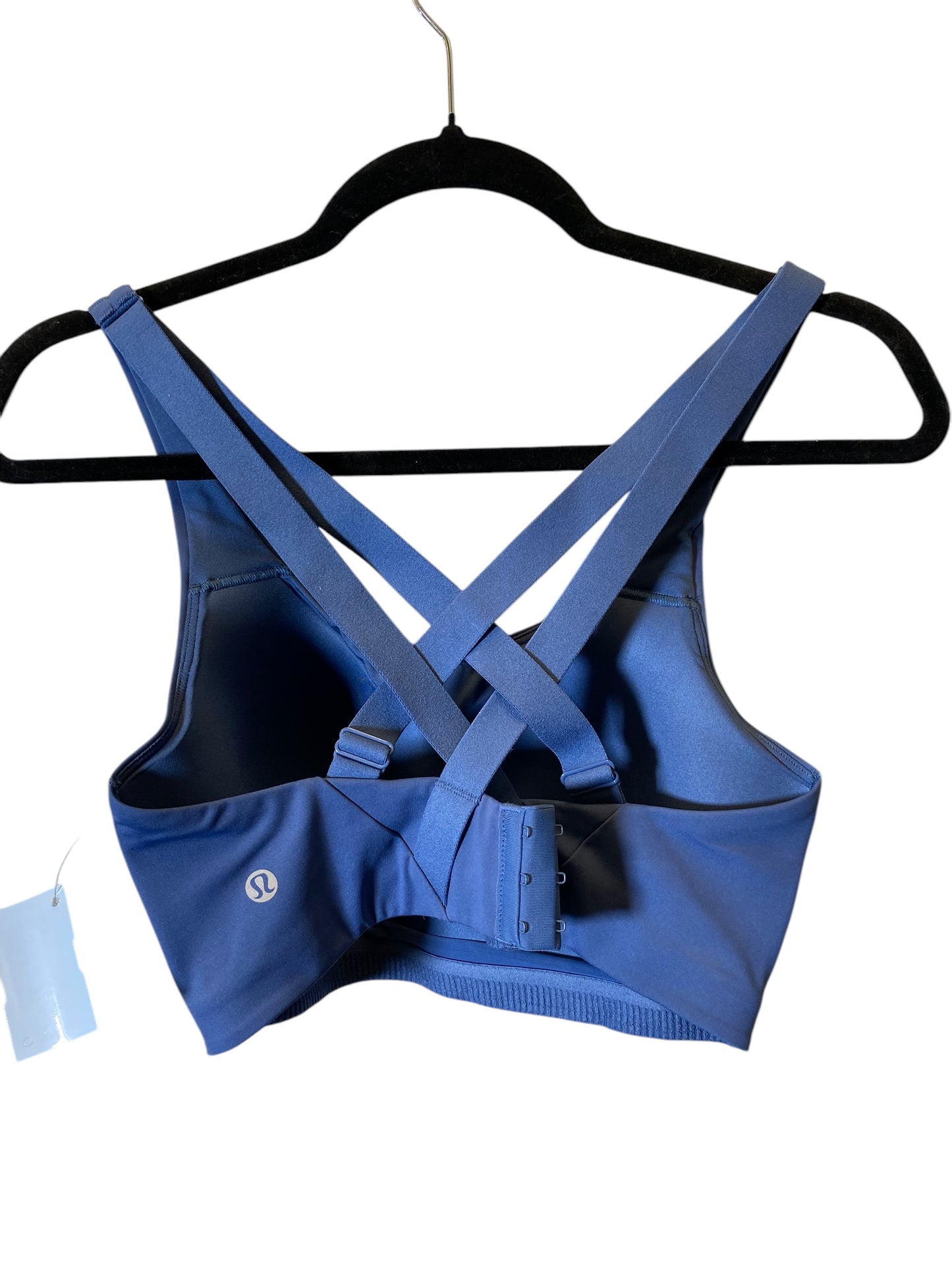 Athletic Bra By Lululemon In Blue, Size: M