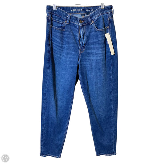 Jeans Boyfriend By American Eagle In Blue, Size: 8