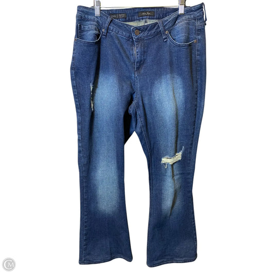 Jeans Flared By Cmc In Blue, Size: 14