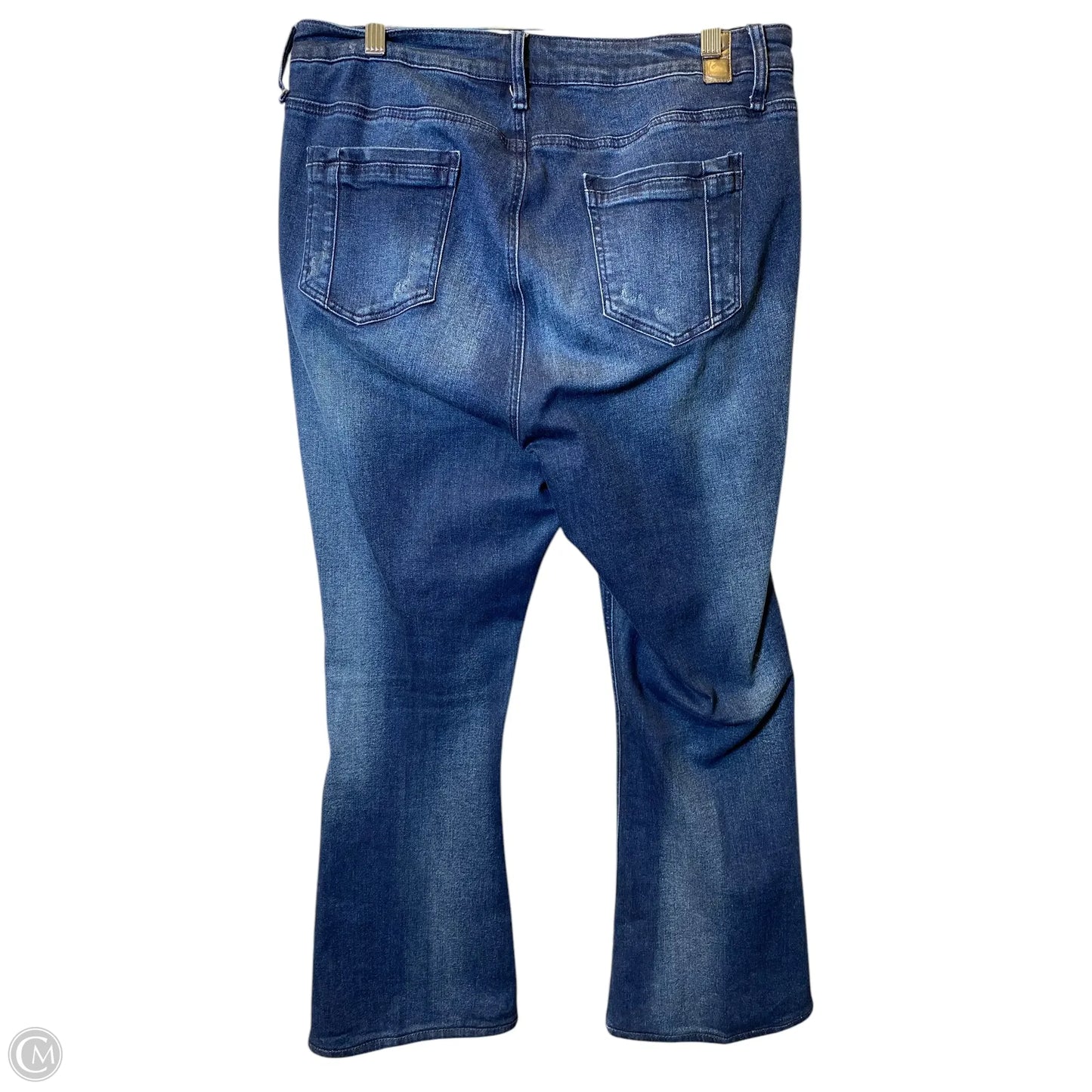 Jeans Flared By Cmc In Blue, Size: 14