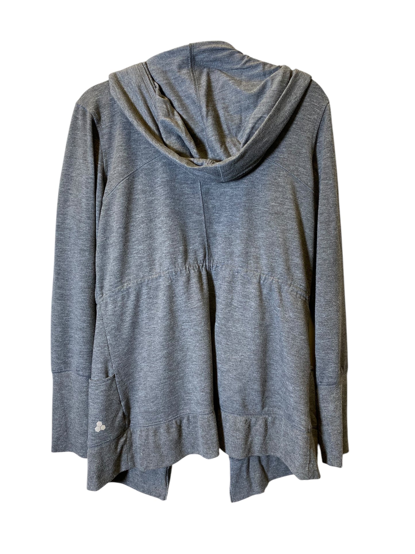 Cardigan By Tek Gear In Grey, Size: L