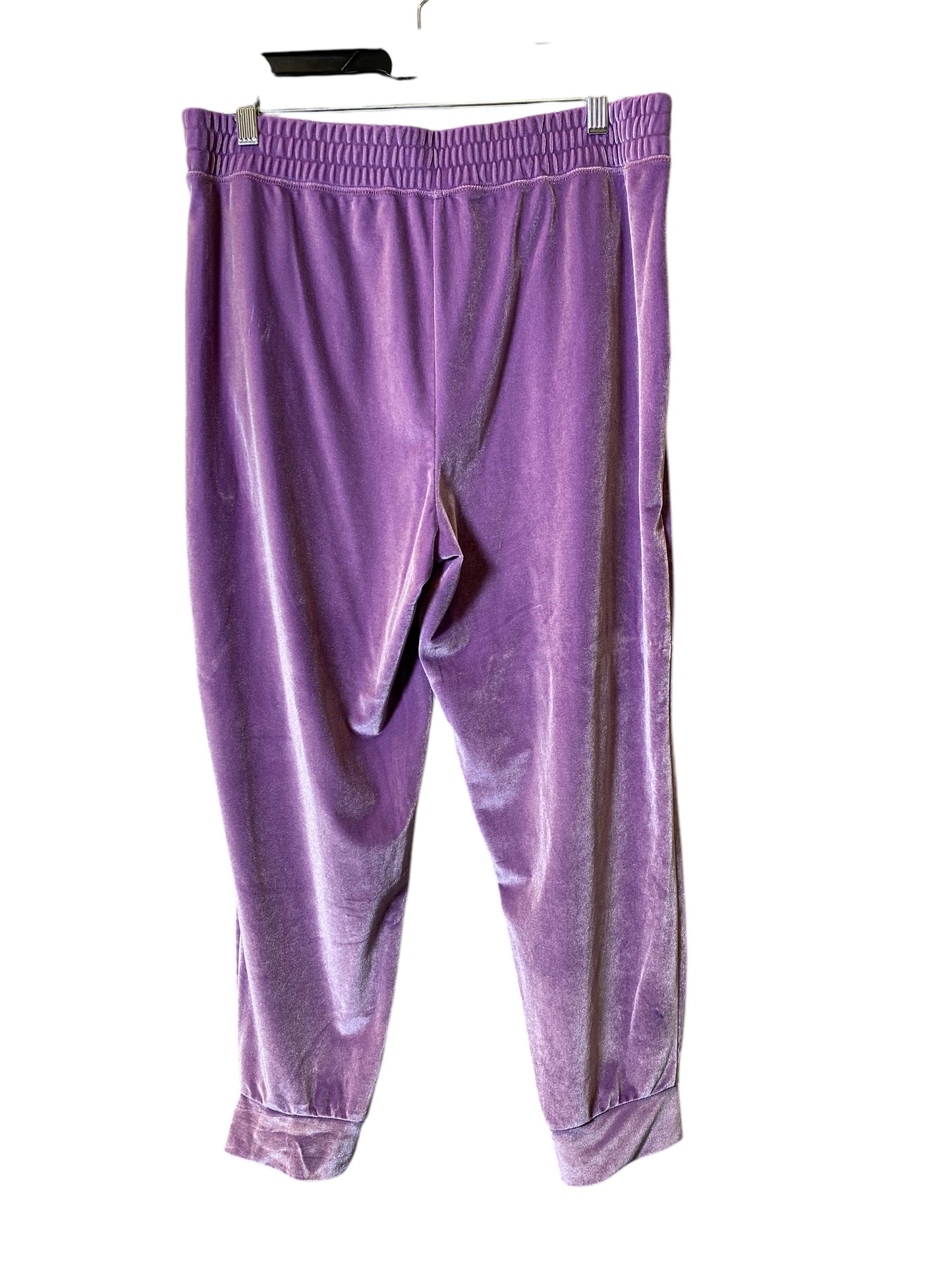 Pants Joggers By Fabletics In Purple, Size: Xl