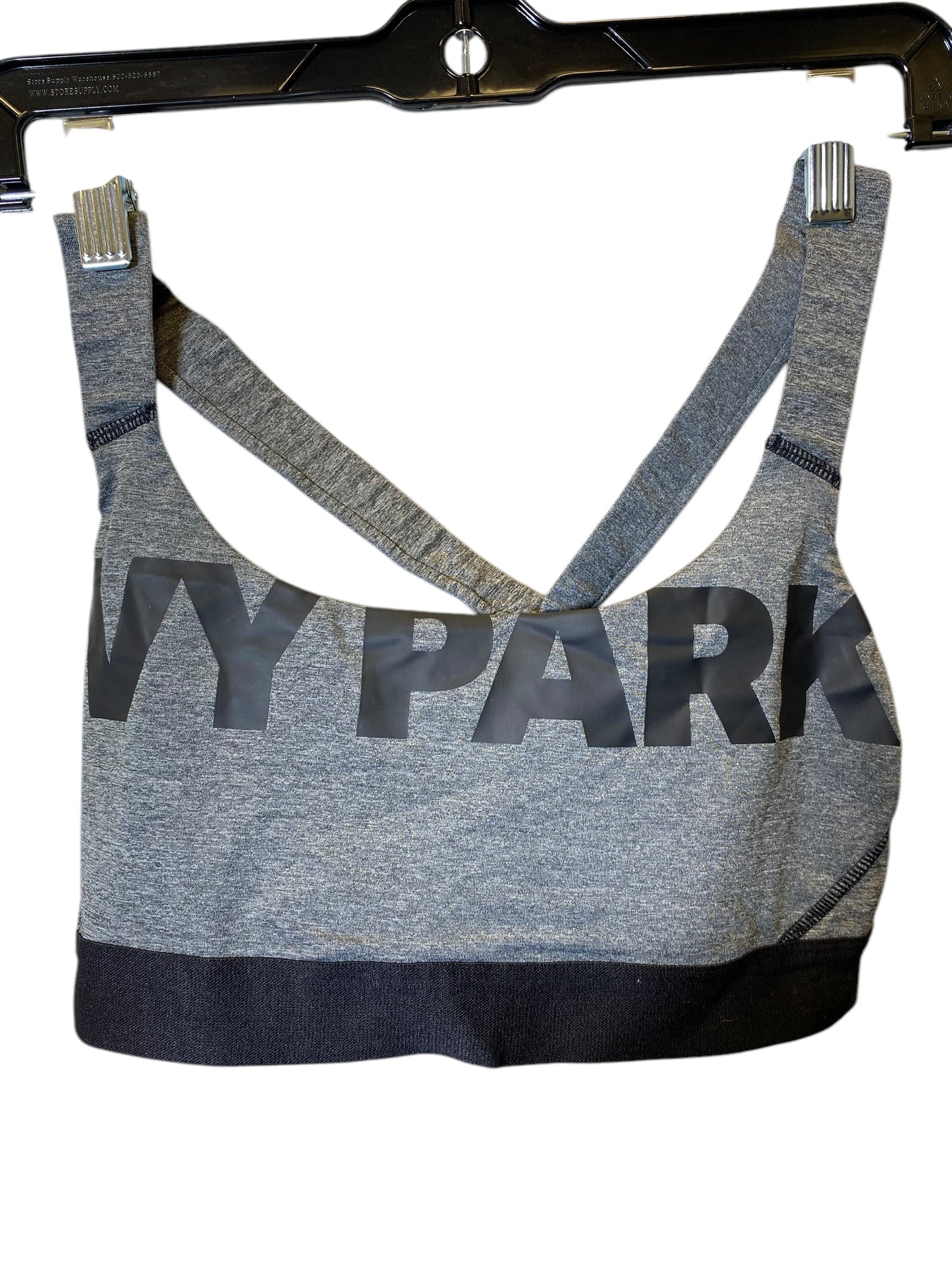 Athletic Bra By Ivy Park In Grey, Size: M