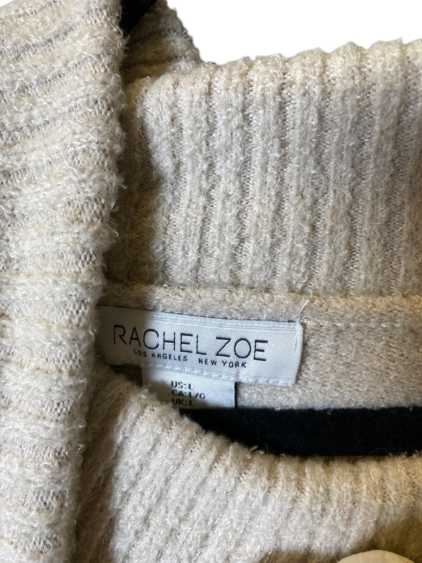 Sweater By Rachel Zoe In Tan, Size: L