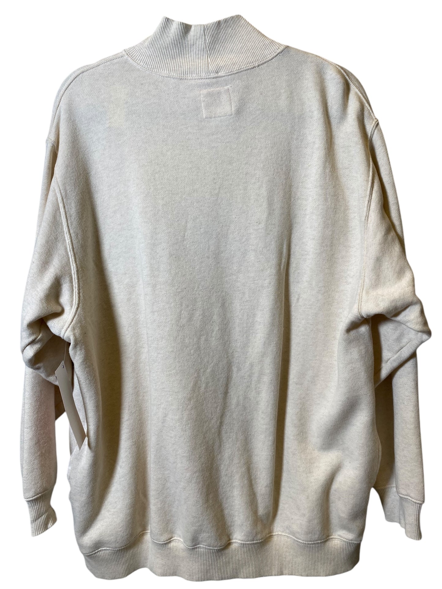 Sweatshirt Crewneck By Aerie In Cream, Size: M