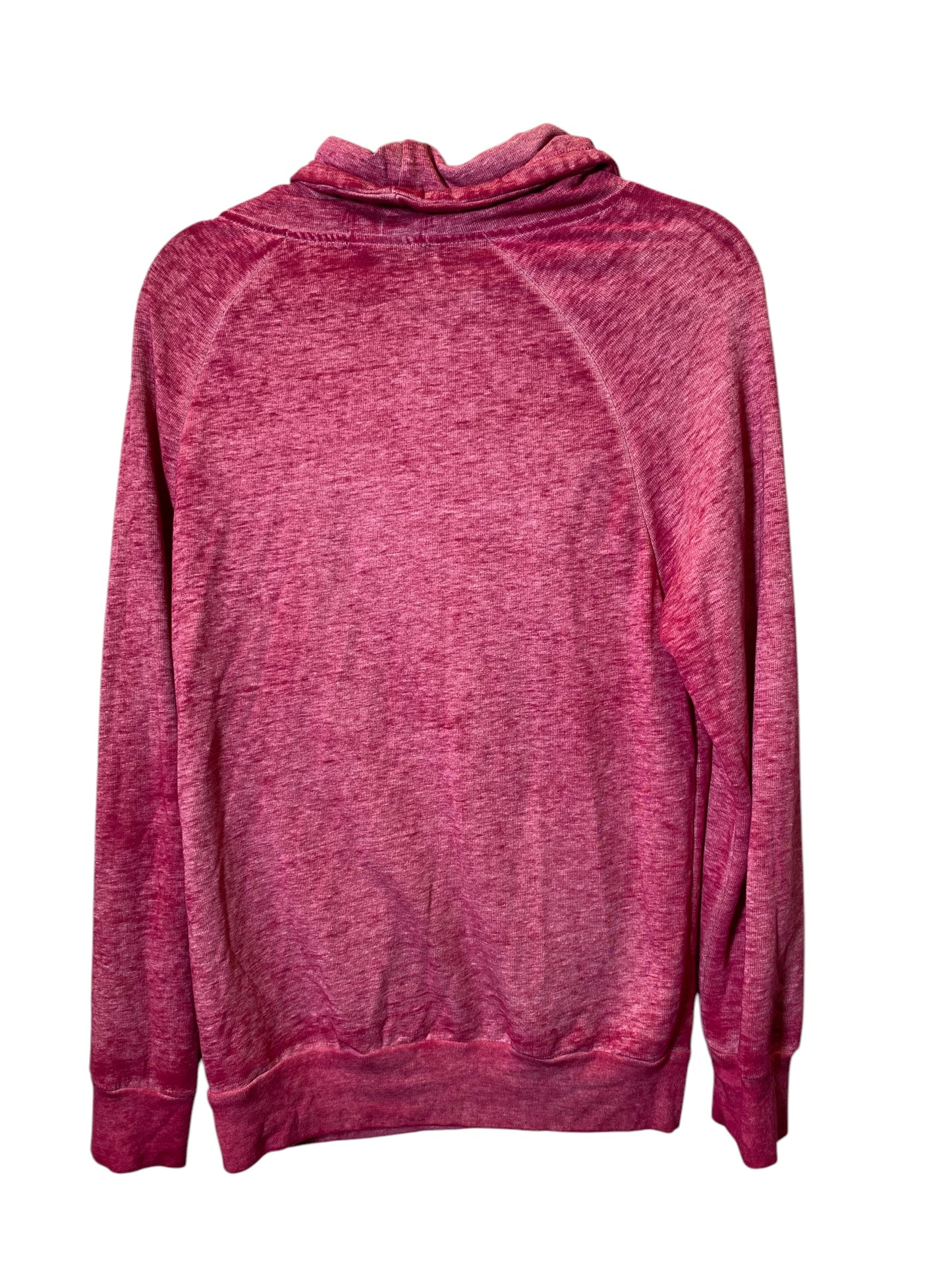 Sweatshirt Collar By Cmc In Pink, Size: M