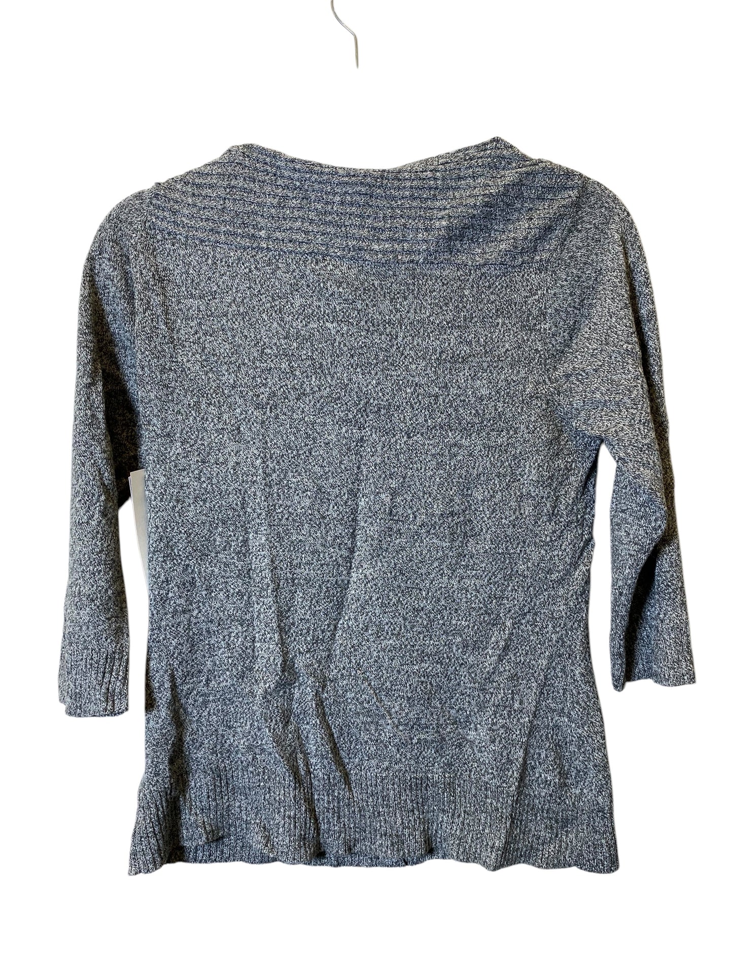 Sweater By Ab Studio In Grey, Size: M