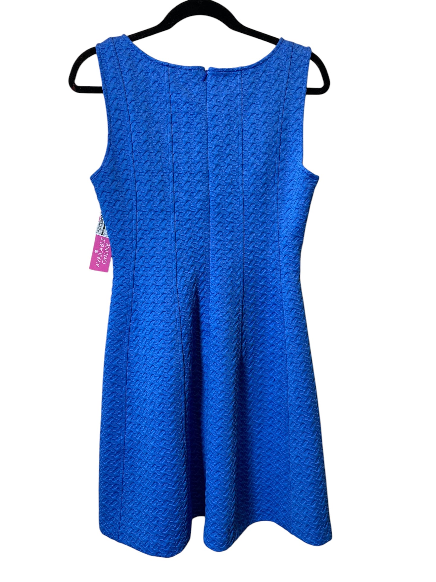 Dress Casual Midi By Cmc In Blue, Size: S