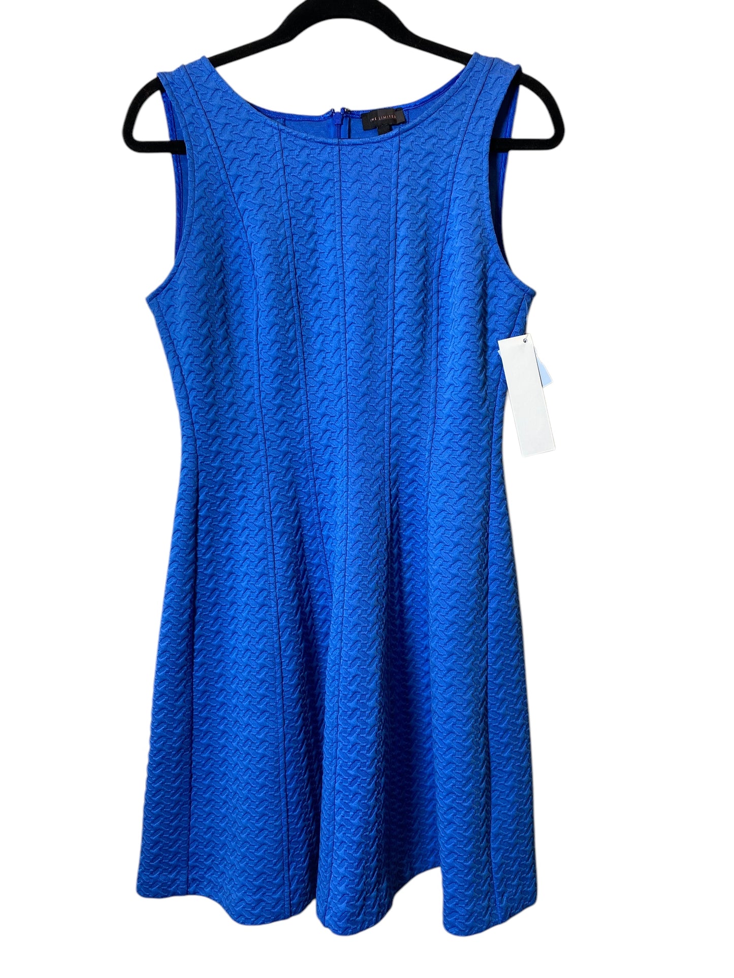 Dress Casual Midi By Cmc In Blue, Size: S