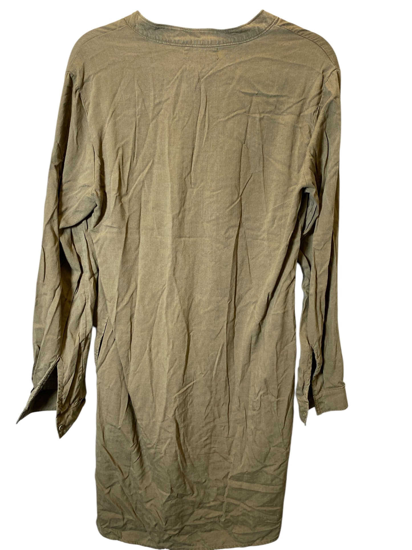 Tunic Long Sleeve By Cloth & Stone In Green, Size: M