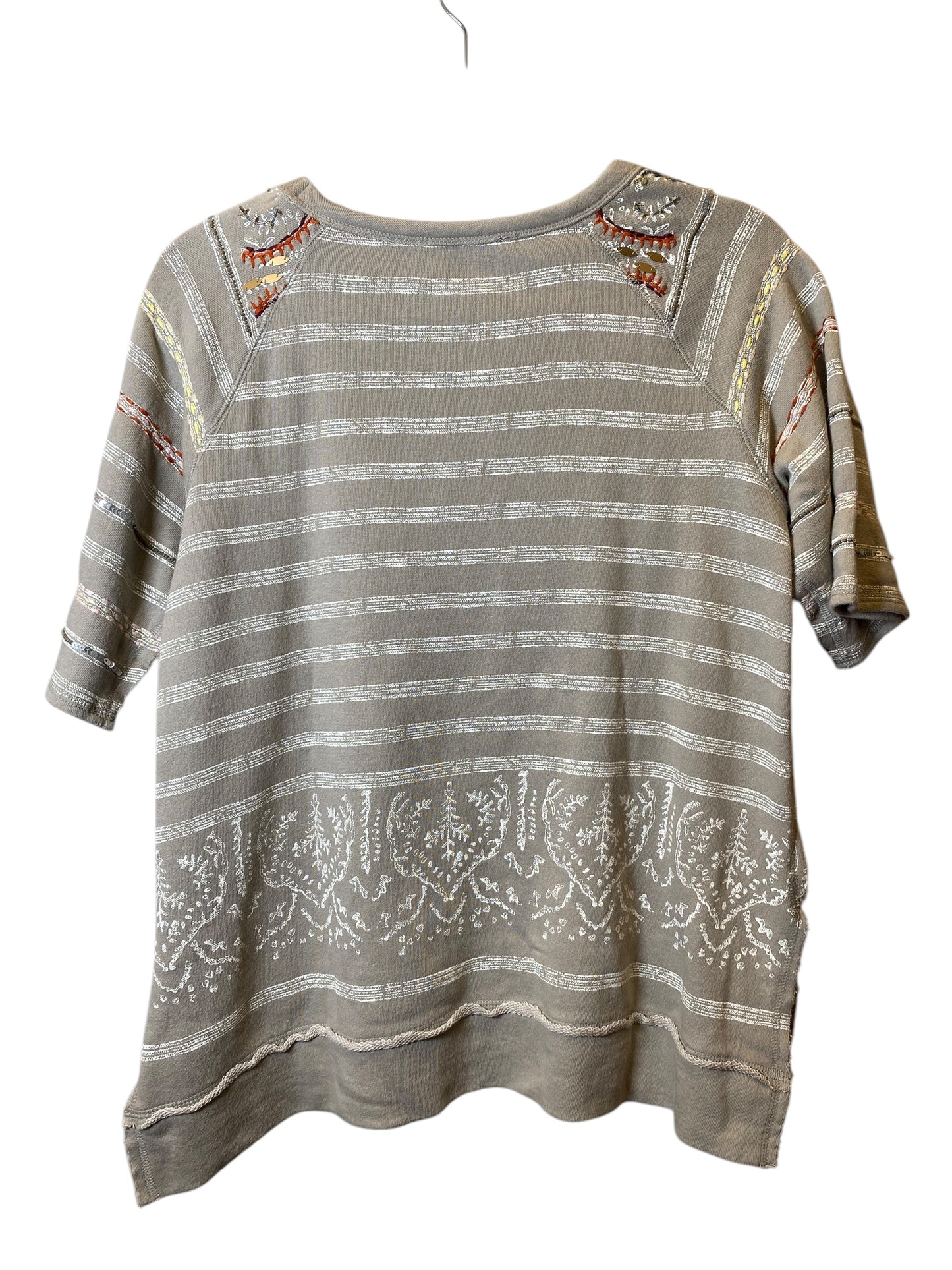 Top Short Sleeve By Soft Surroundings In Multi-colored, Size: Xsp