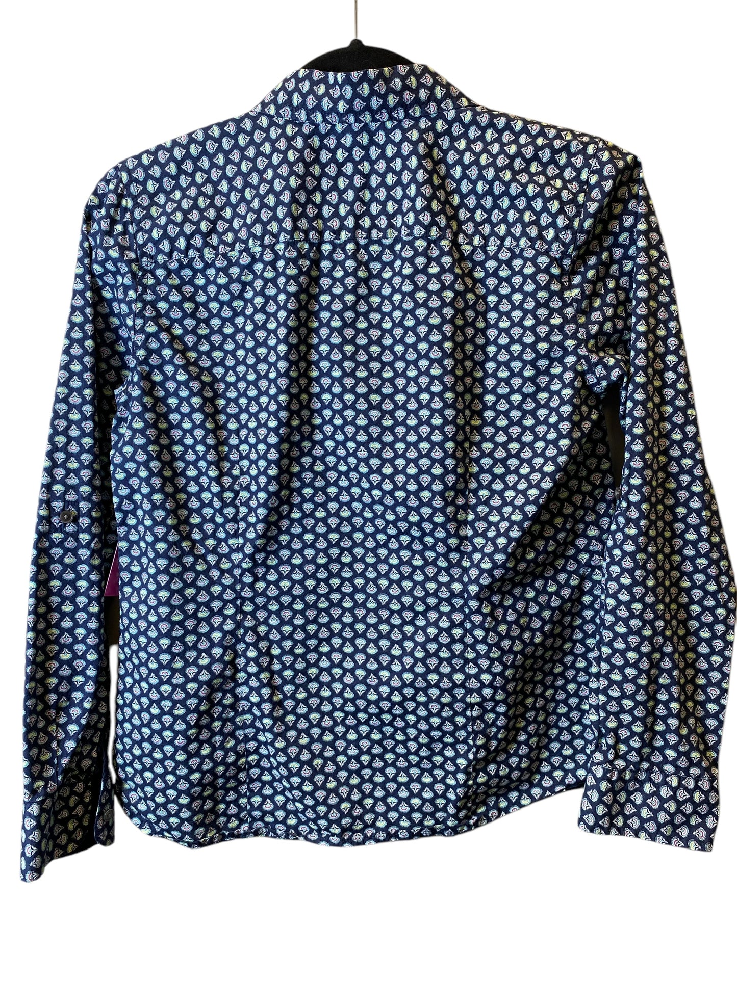 Blouse Long Sleeve By Talbots In Paisley Print, Size: Sp