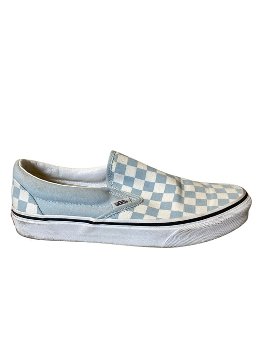 Shoes Flats By Vans In Checkered Pattern, Size: 9