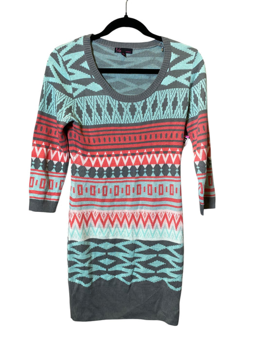 Dress Sweater By Cmc In Multi-colored, Size: L