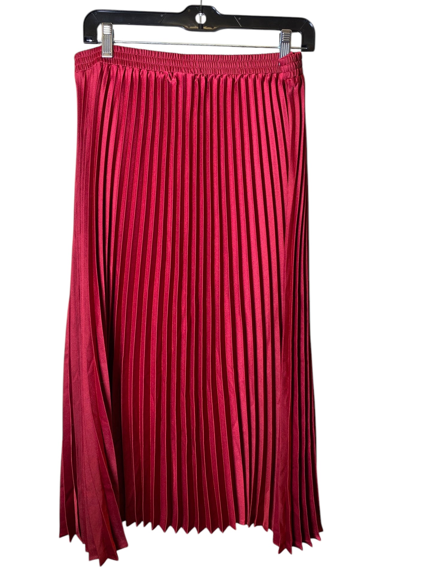 Skirt Midi By A New Day In Red, Size: L