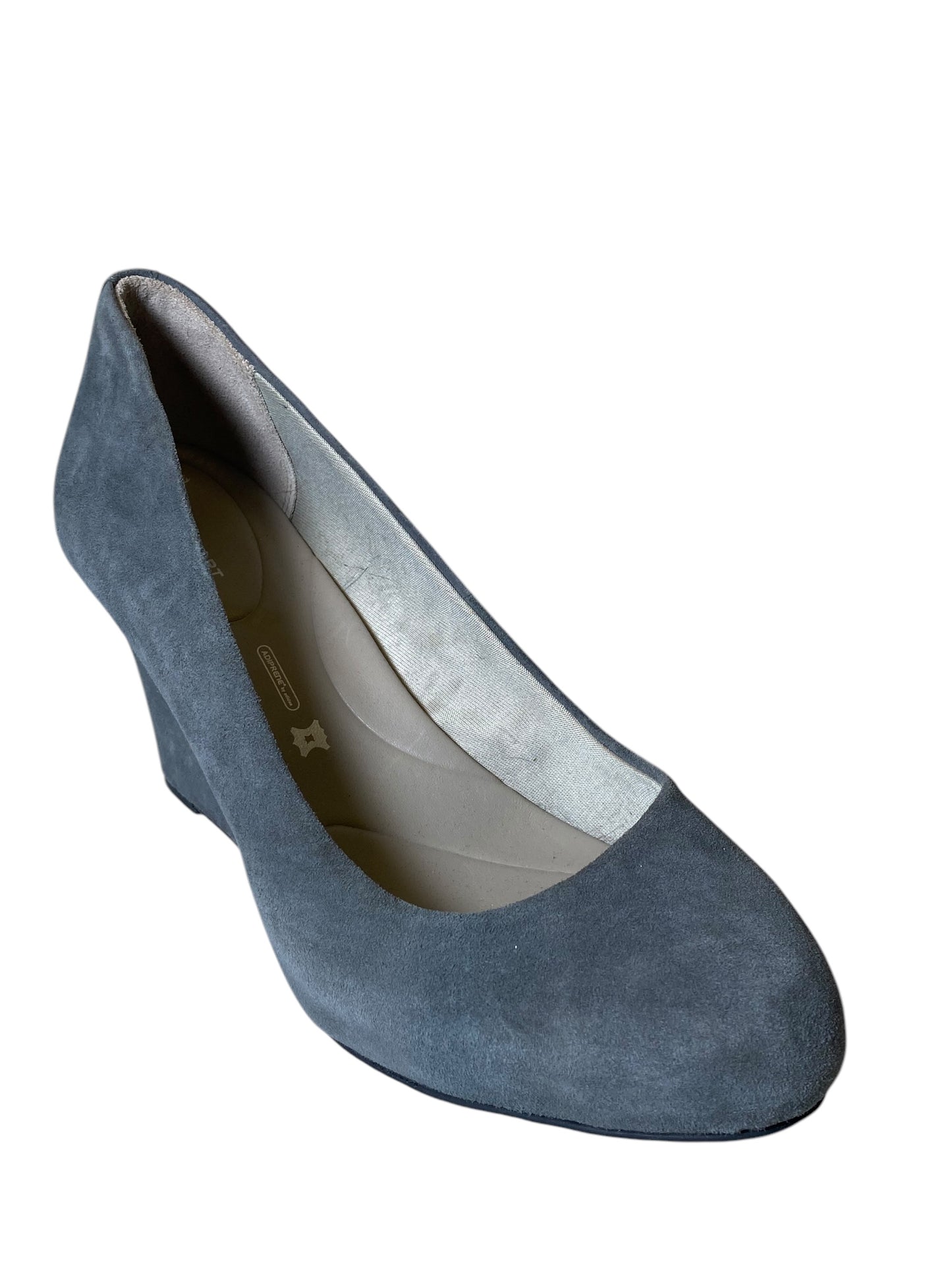 Shoes Heels Wedge By Rockport In Grey, Size: 11