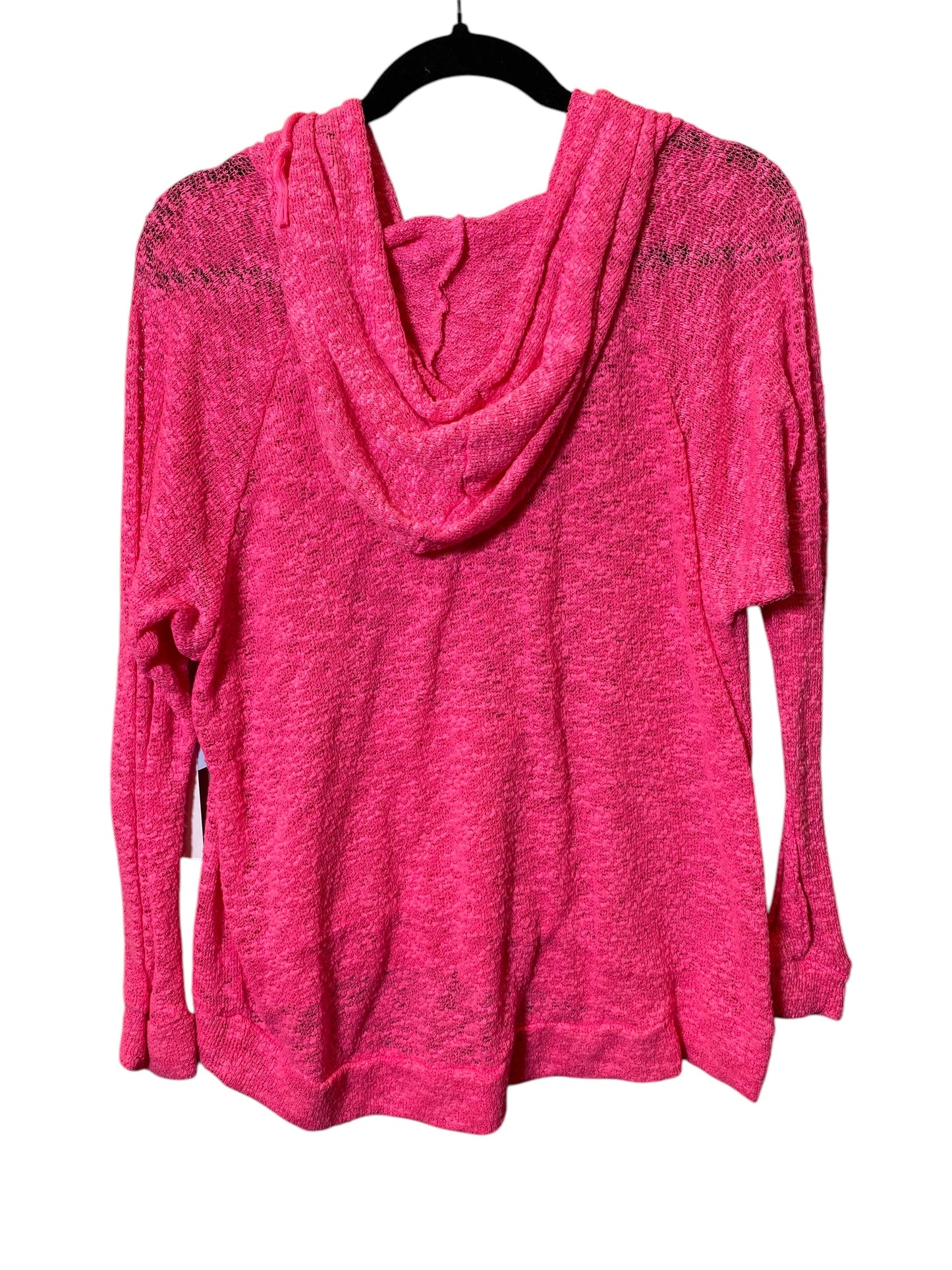 Sweatshirt Hoodie By Mossimo In Pink, Size: L