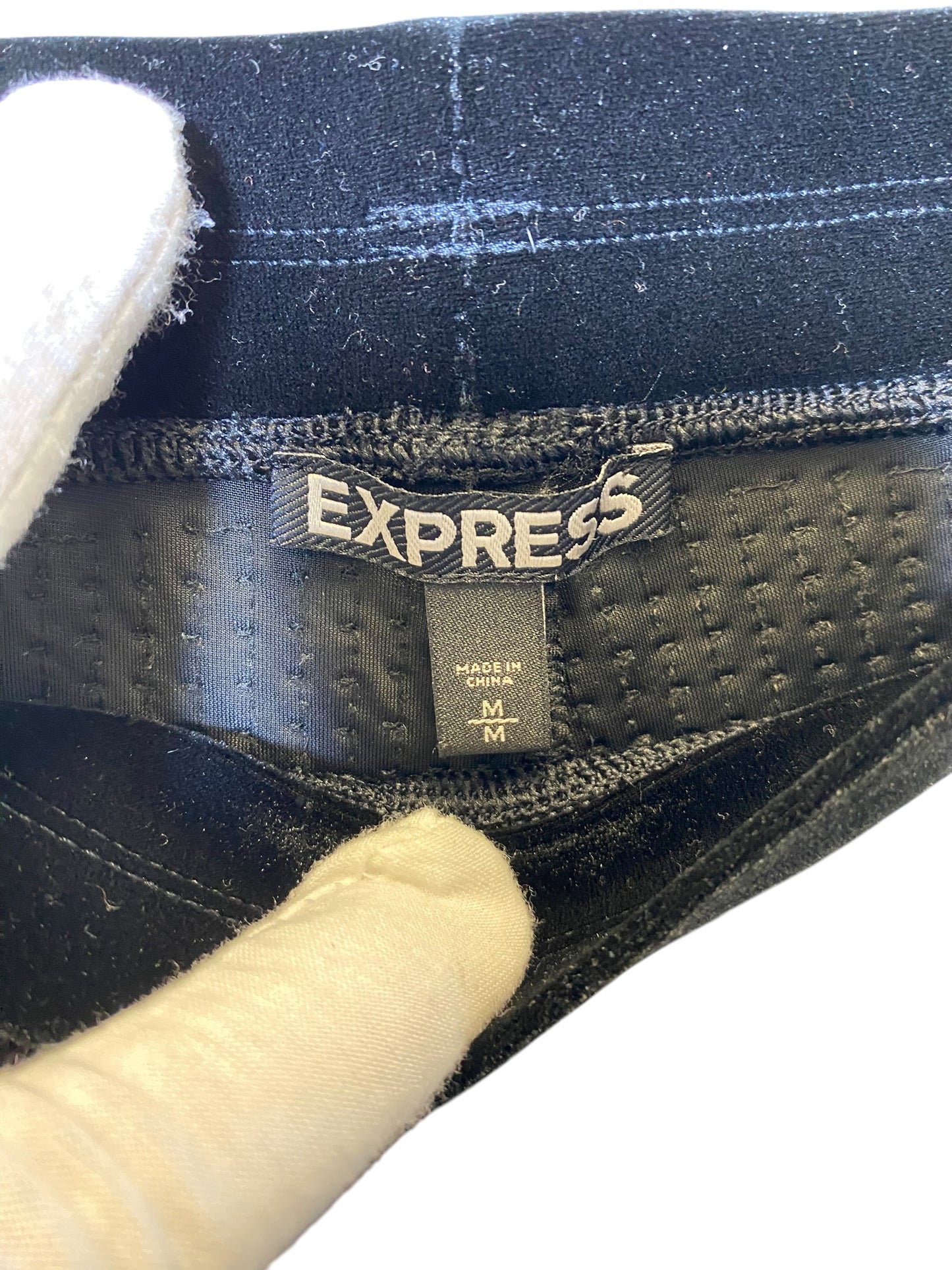 Pants Other By Express In Black & Silver, Size: M