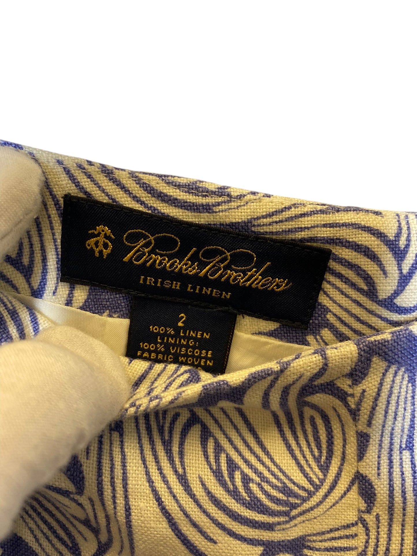 Pants Other By Brooks Brothers In Blue & White, Size: 2