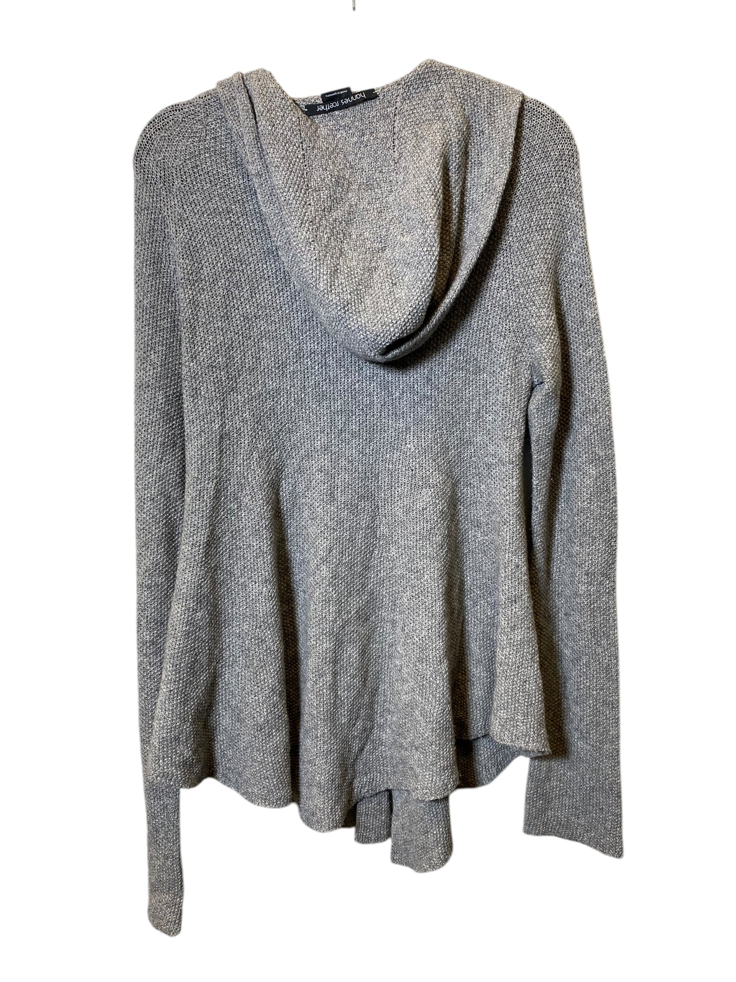 Sweater Cardigan By Cmc In Grey, Size: M