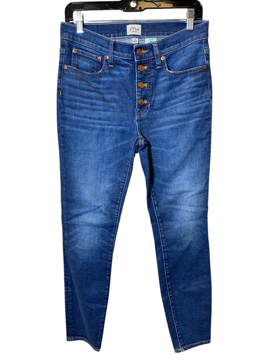 Jeans Skinny By J. Crew In Blue, Size: 4