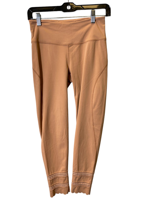 Athletic Leggings By Free People In Peach, Size: S