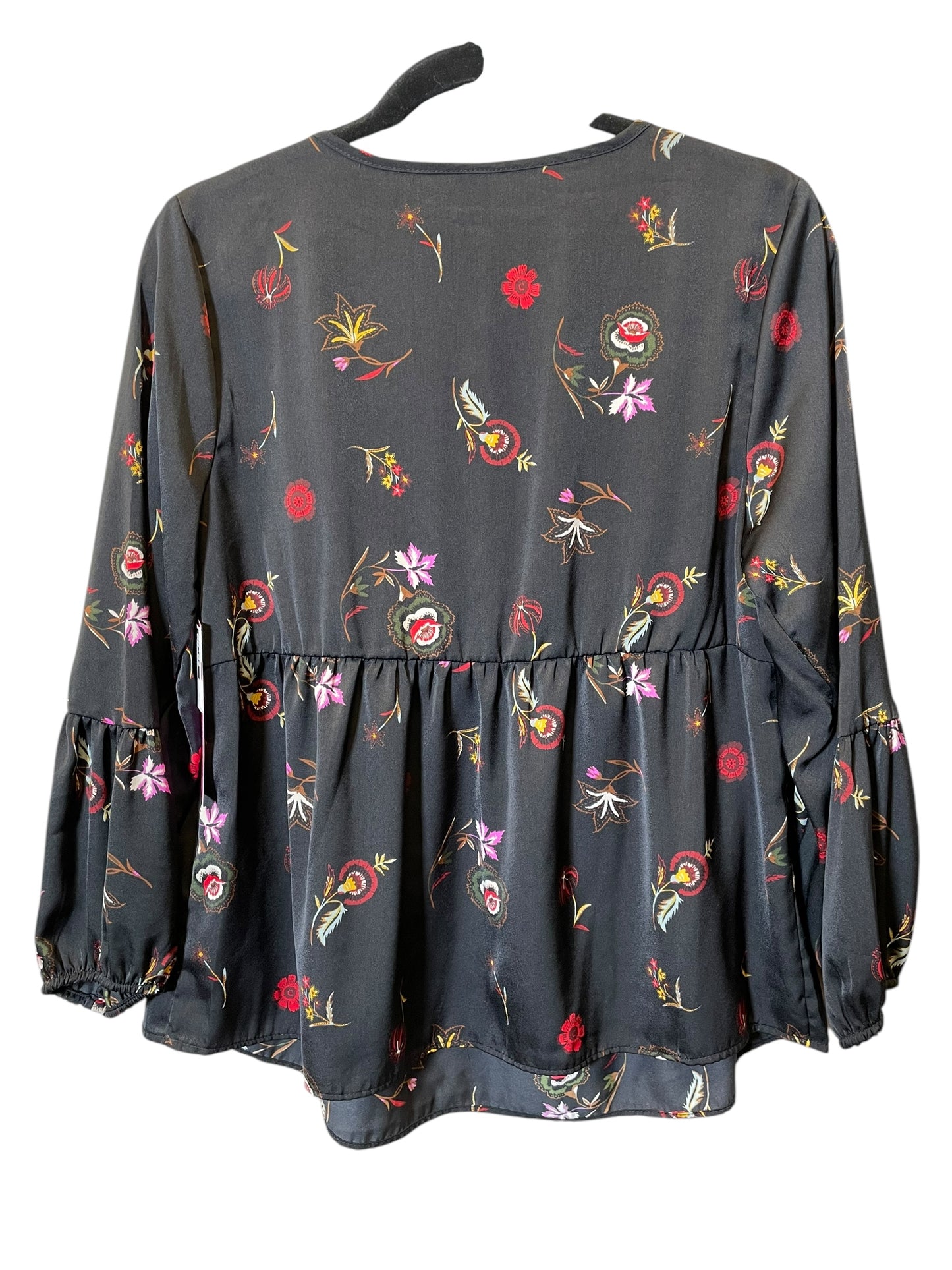 Top Long Sleeve By Old Navy In Floral Print, Size: M