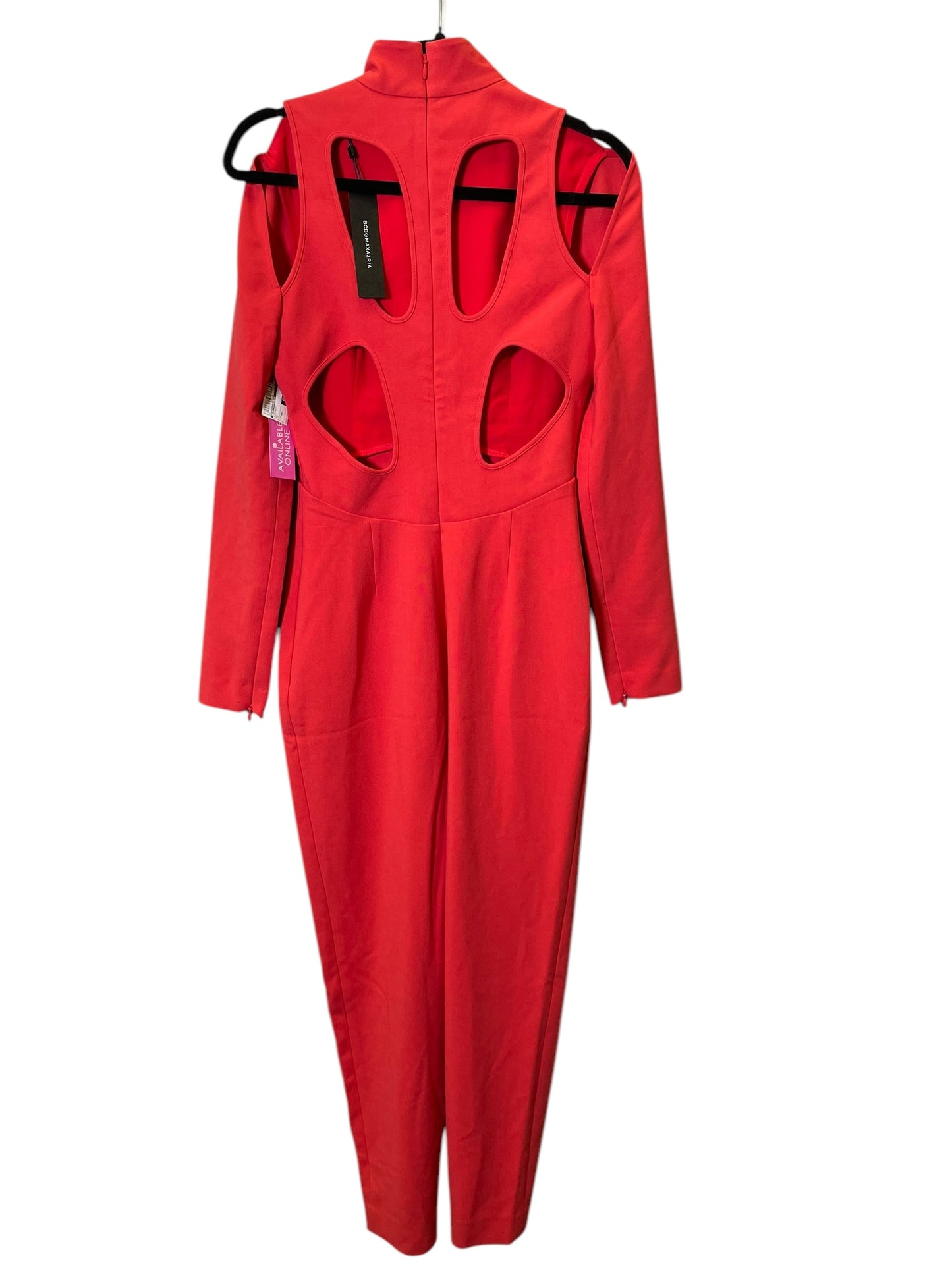 Jumpsuit By Bcbgmaxazria In Red, Size: Xs