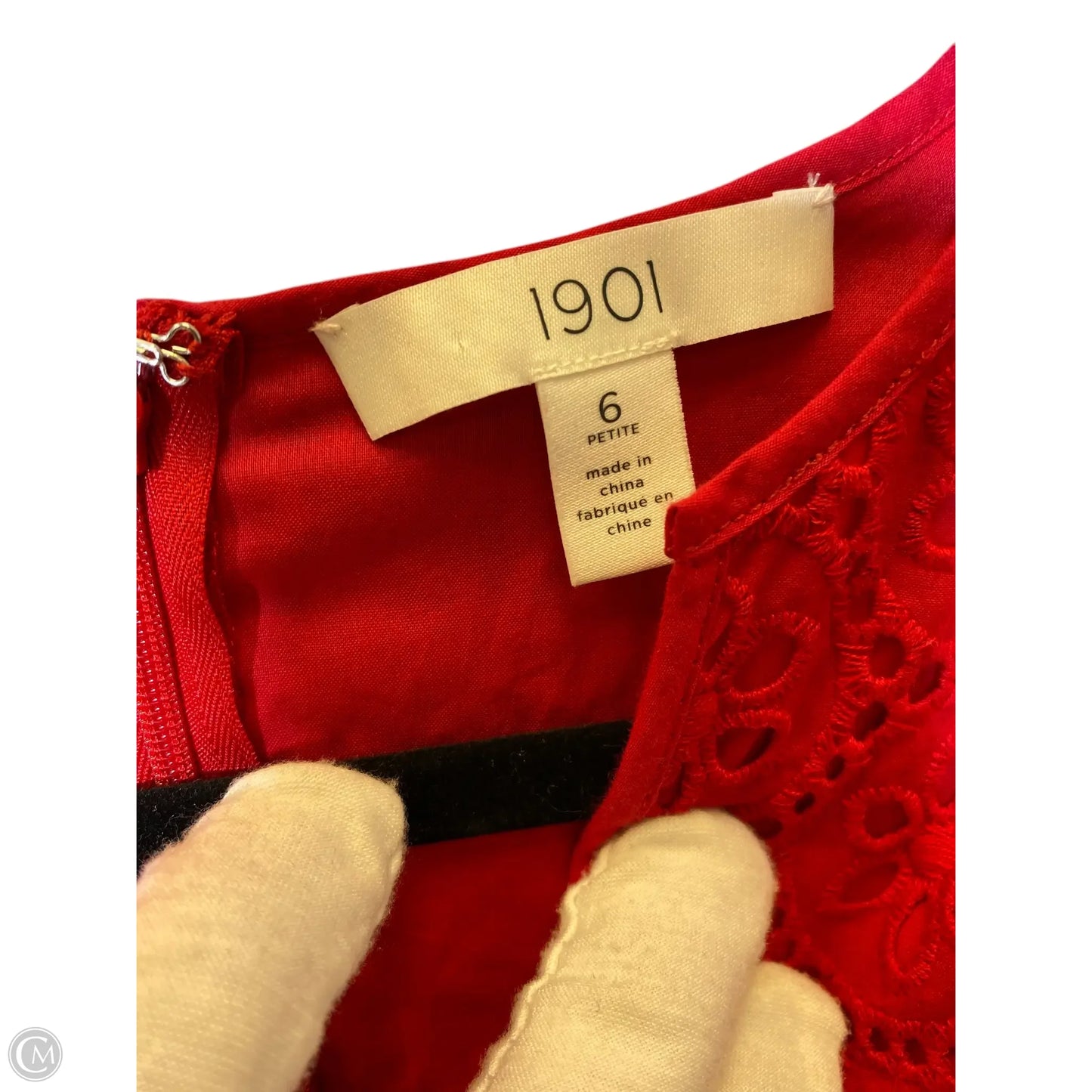 Top Sleeveless By 1901 In Red, Size: S