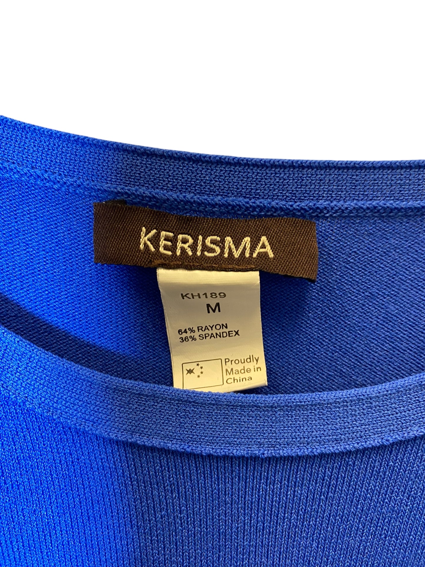 Dress Casual Midi By Kerisma In Blue, Size: M