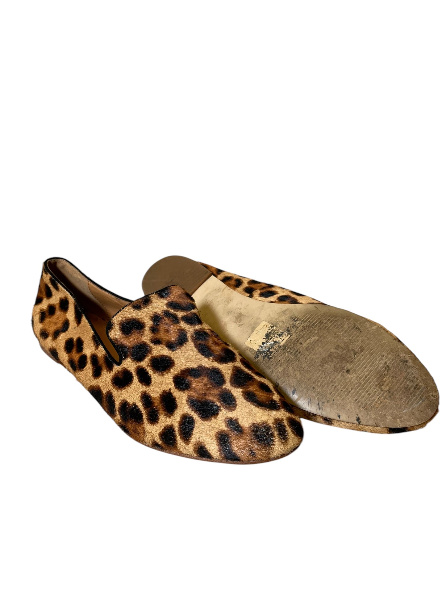 Shoes Flats By J. Crew In Animal Print, Size: 8.5