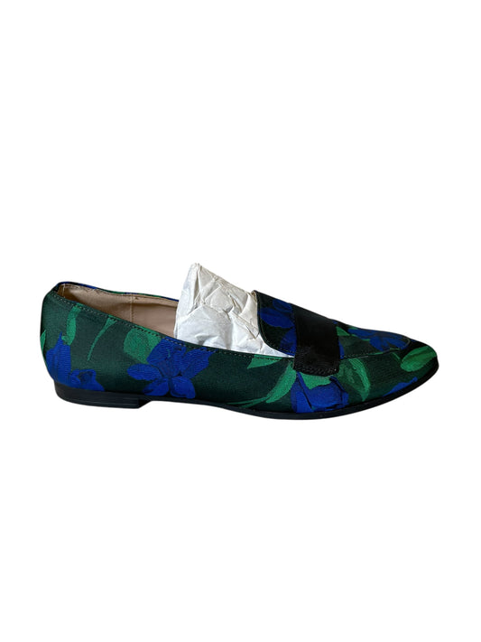 Shoes Flats By Kelly And Katie In Blue & Green, Size: 7.5