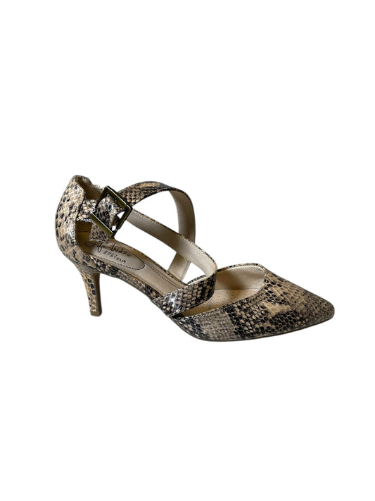 Shoes Heels Kitten By Life Stride In Animal Print, Size: 8