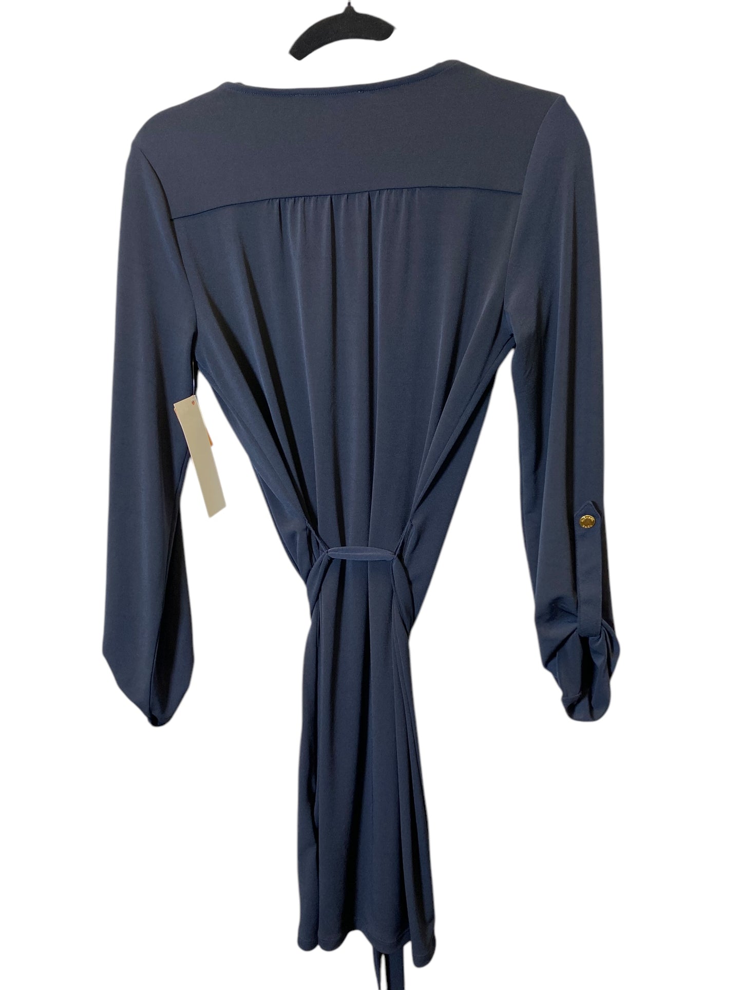 Dress Casual Midi By Michael By Michael Kors In Navy, Size: Xs