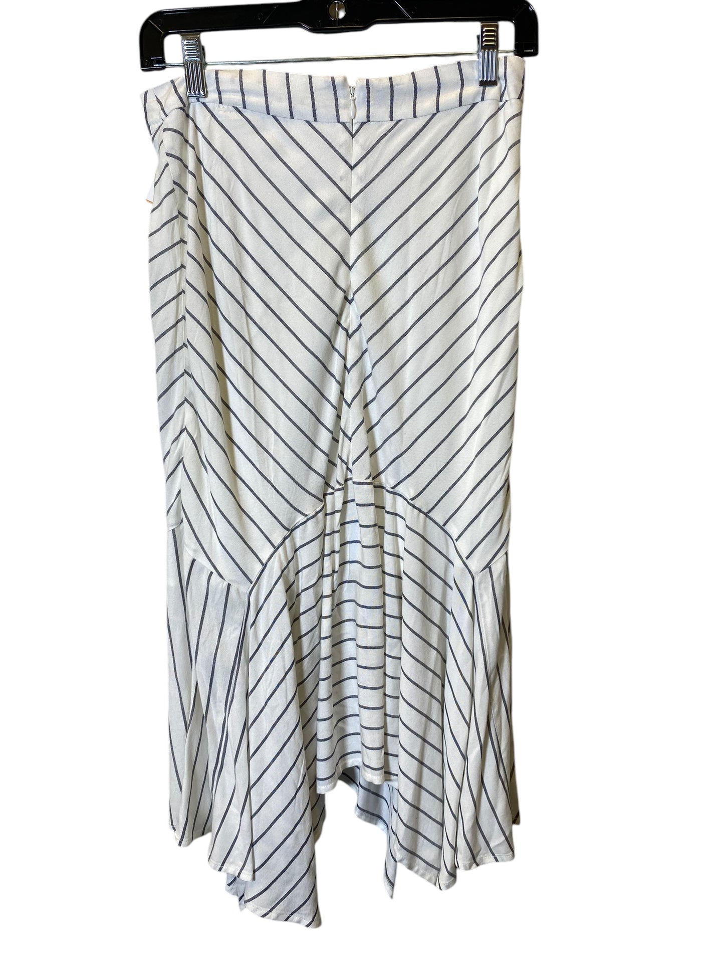 Skirt Midi By Gap In Striped Pattern, Size: 4