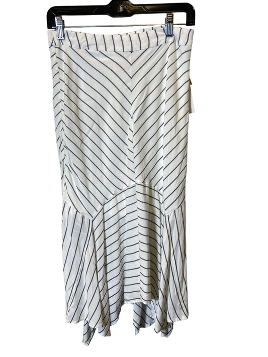 Skirt Midi By Gap In Striped Pattern, Size: 4