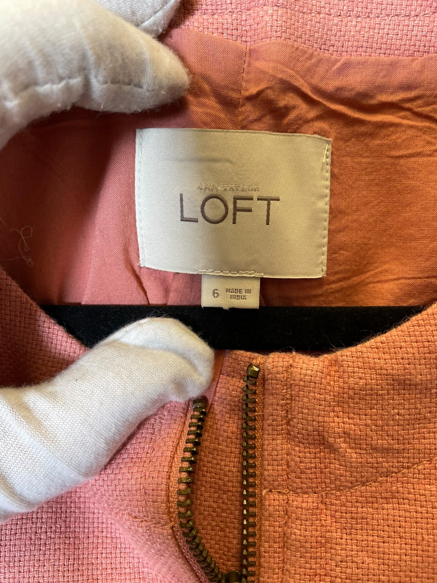 Jacket Other By Loft In Pink, Size: S