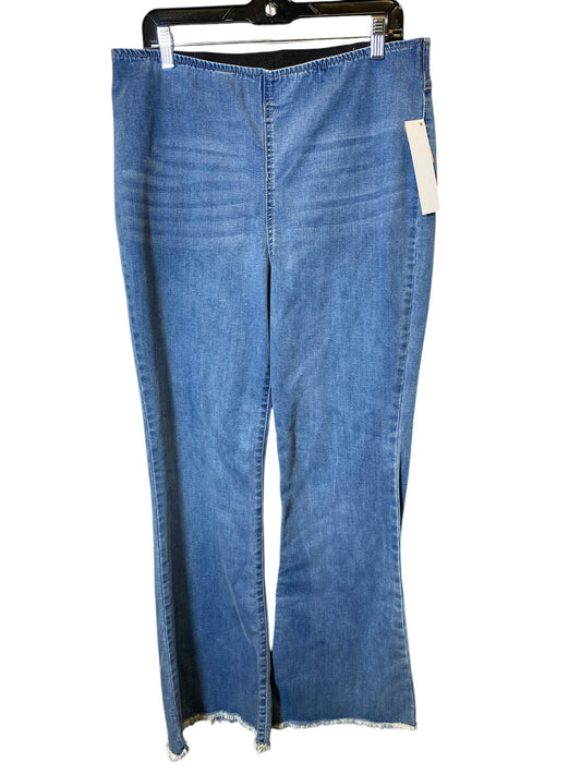 Jeans Flared By Knox Rose In Blue, Size: 14