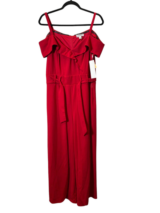 Jumpsuit By Shelby And Palmer In Red, Size: 14