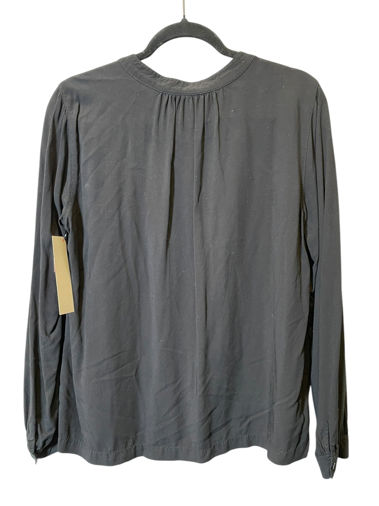 Top Long Sleeve By Gap In Black, Size: M